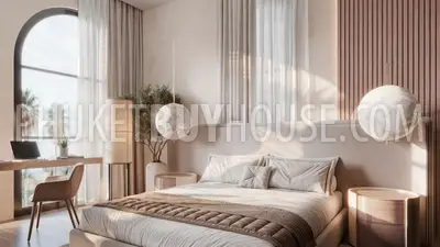 CHA22784: Mediterranean-Style 4 Bedroom Villas Near Palai Beach, Chalong. Photo #20