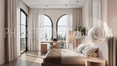 CHA22784: Mediterranean-Style 4 Bedroom Villas Near Palai Beach, Chalong. Photo #32