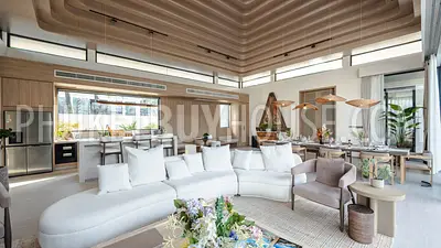 KAT22627: Elegant Double Master Bedroom Villa with Expansive Indoor-Outdoor Living in Kata. Fotoğraf #44
