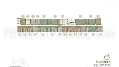 CHE22787: Bright 2-Bedroom Freehold Condo with Resort Facilities near Bang Tao Lifestyle Hub. Photo #3