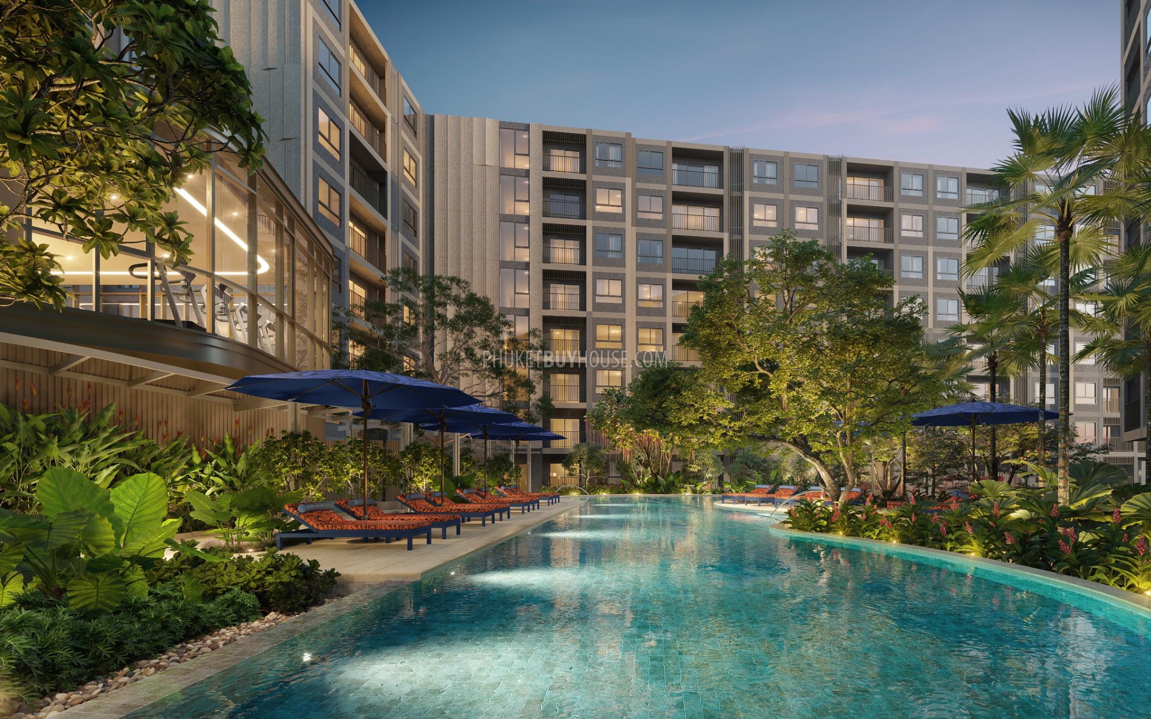 2 bedroom apartment 60 m² Choeng Thale, Thailand