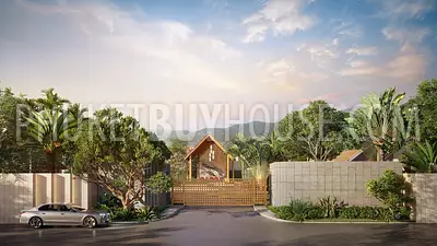 TAL22788: Private Pool Villas Near Bangtao Beach in a Quiet Residential Thalang Area, Phuket. Photo #4