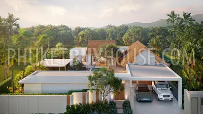 TAL22788: Private Pool Villas Near Bangtao Beach in a Quiet Residential Thalang Area, Phuket. Photo #7