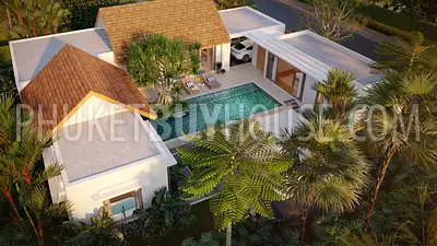 TAL22788: Private Pool Villas Near Bangtao Beach in a Quiet Residential Thalang Area, Phuket. Photo #2