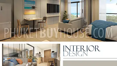 NAT22791: Seafront Studio Living Steps from Naithon Beach with Rooftop Amenities. Photo #5