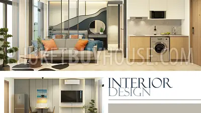 NAT22791: Seafront Studio Living Steps from Naithon Beach with Rooftop Amenities. Photo #6