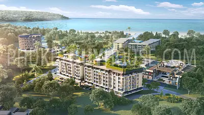 NAT22791: Seafront Studio Living Steps from Naithon Beach with Rooftop Amenities. Photo #1