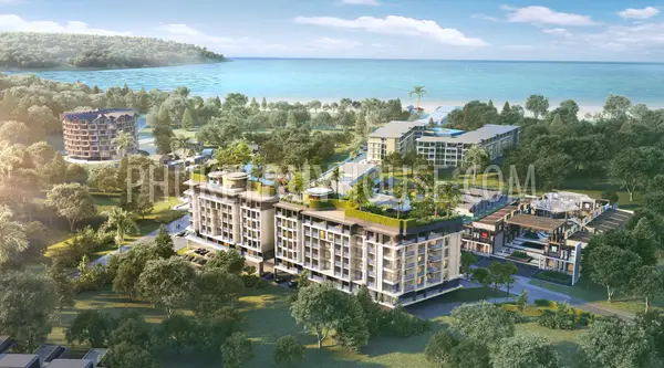 NAT22791: Seafront Studio Living Steps from Naithon Beach with Rooftop Amenities. 照片 #1