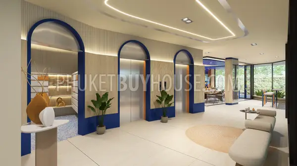 NAT22791: Seafront Studio Living Steps from Naithon Beach with Rooftop Amenities. 照片 #10