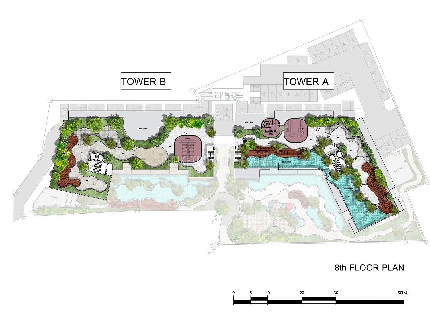 Квартира 1 спальня 60 м² Са Кху, Таиланд