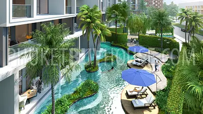 NAT22793: 2-Bedroom 58 Sq.m Apartment Near Naithon Beach. Photo #1