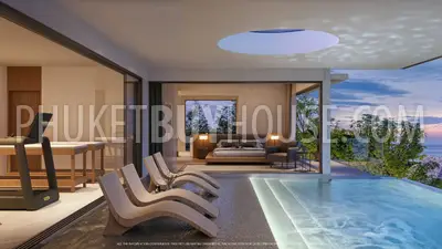 PAN22794: Panoramic Hilltop Villas with Marina Access on Phuket’s Exclusive East Coast. Photo #7