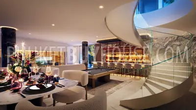 PAN22794: Panoramic Hilltop Villas with Marina Access on Phuket’s Exclusive East Coast. Photo #15