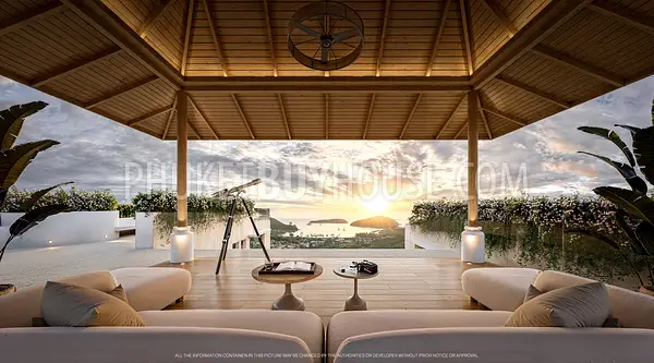PAN22794: Panoramic Hilltop Villas with Marina Access on Phuket’s Exclusive East Coast. 照片 #18