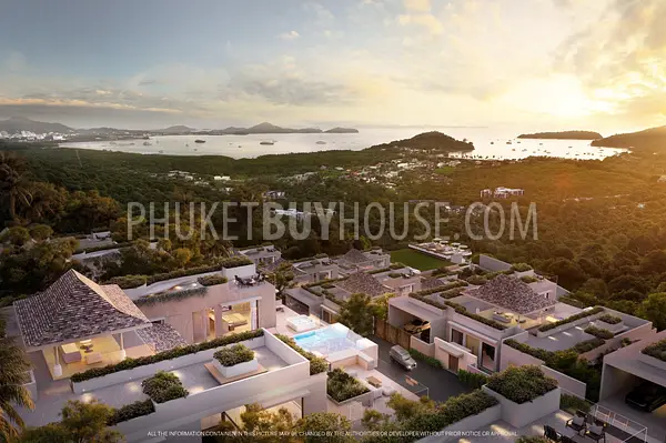 PAN22794: Panoramic Hilltop Villas with Marina Access on Phuket’s Exclusive East Coast. 照片 #22