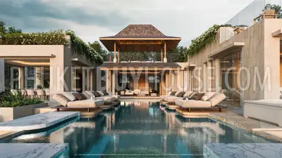 PAN22794: Panoramic Hilltop Villas with Marina Access on Phuket’s Exclusive East Coast. Photo #10