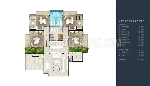 PAN22794: Panoramic Hilltop Villas with Marina Access on Phuket’s Exclusive East Coast. 照片 #4