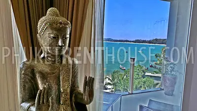 BAN10141: Luxury 2 Bedroom Penthouse right on BangTao Beach. Fotoğraf #54