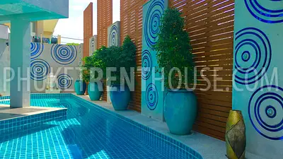 BAN10141: Luxury 2 Bedroom Penthouse right on BangTao Beach. Fotoğraf #96