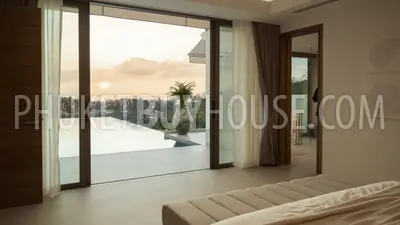 NAT7212: Four Bedroom Sea View Villa in Nai Thon. Photo #25