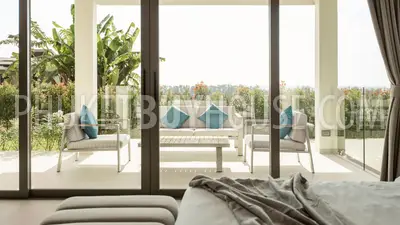 NAT7212: Four Bedroom Sea View Villa in Nai Thon. Photo #30