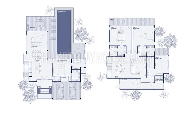 NAT7212: Four Bedroom Sea View Villa in Nai Thon. Photo #3
