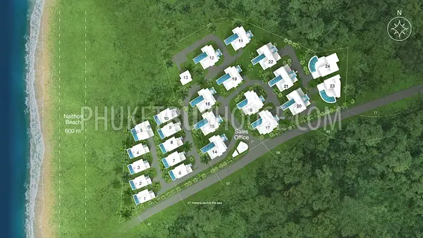 NAT7212: Four Bedroom Sea View Villa in Nai Thon. Photo #2