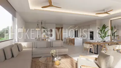 NAT7213: Three Bedroom Pool VIlla with Sea View in Nai Thon. Photo #17
