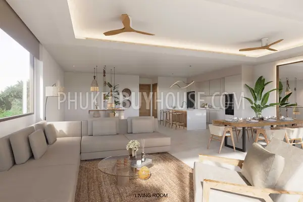 NAT7213: Three Bedroom Pool VIlla with Sea View in Nai Thon. Photo #17