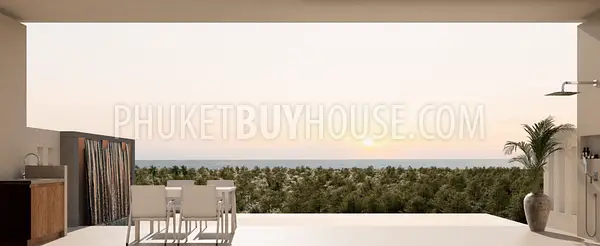NAT7213: Three Bedroom Pool VIlla with Sea View in Nai Thon. Photo #4