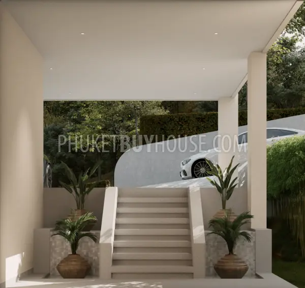 NAT7213: Three Bedroom Pool VIlla with Sea View in Nai Thon. Photo #14