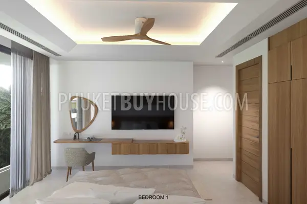 NAT7213: Three Bedroom Pool VIlla with Sea View in Nai Thon. Photo #29