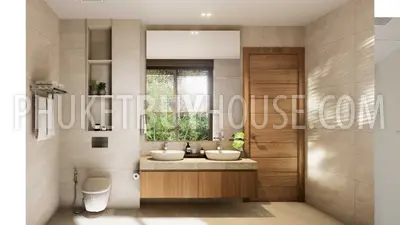 NAT7213: Three Bedroom Pool VIlla with Sea View in Nai Thon. Photo #28