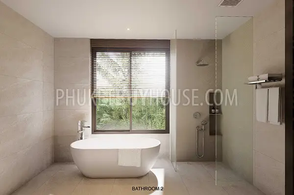 NAT7213: Three Bedroom Pool VIlla with Sea View in Nai Thon. Photo #31