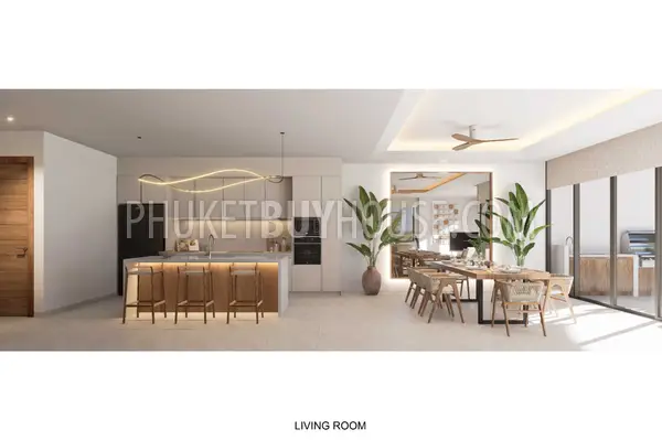 NAT7213: Three Bedroom Pool VIlla with Sea View in Nai Thon. Photo #12