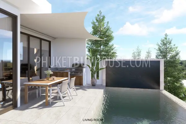 NAT7213: Three Bedroom Pool VIlla with Sea View in Nai Thon. Photo #9
