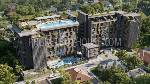 RAW21859: Duplex In New Condominium On Rawai Beach. 照片 #1