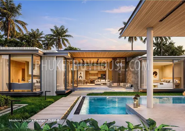 CHA22901: 4-Bedroom Pool Villas with Single-Level Layout in Chalong. Photo #10