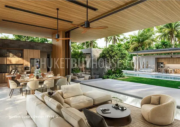 CHA22901: 4-Bedroom Pool Villas with Single-Level Layout in Chalong. Photo #11