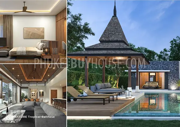 CHA22901: 4-Bedroom Pool Villas with Single-Level Layout in Chalong. Photo #12