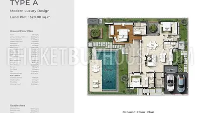 TAL22902: 3-Bedroom Pool Villa in Pru Jampa for Comfortable Family Living, Thalang, Phuket. 照片 #4