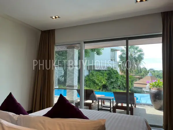 KAM3344: Sea View 3 bedroom Villa with Infinity Pool Above Kamala. Fotoğraf #12