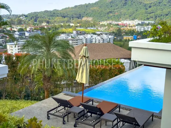 KAM3344: Sea View 3 bedroom Villa with Infinity Pool Above Kamala. Fotoğraf #19
