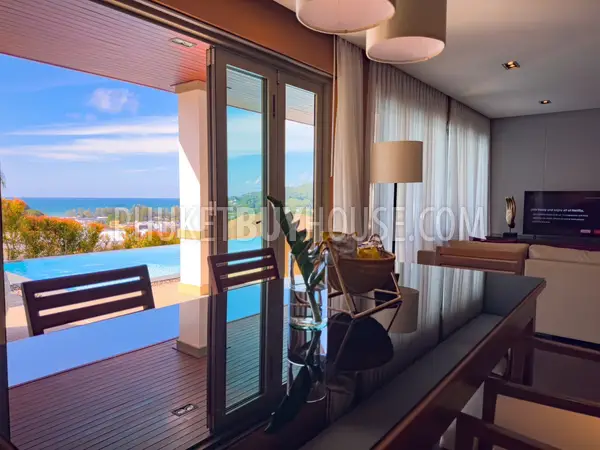KAM3344: Sea View 3 bedroom Villa with Infinity Pool Above Kamala. Fotoğraf #16