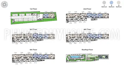 LAG22904: 1-Bedroom Resale Apartment 400m from Bang Tao Beach in Laguna Area. 照片 #6