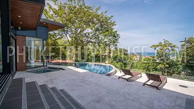 KAM22907: Sea View Pool Villa for Sale with Full Renovation and Privacy in Kamala Hills. 照片 #12