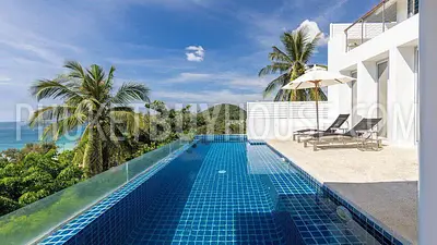 SUR22908: Sea View Villa Steps from Surin Beach with Gym, Spa and Sunset Pool. 照片 #29