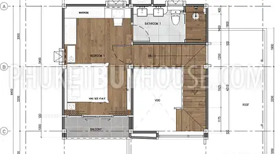 RAW22909: Garden-View Duplex with Foreign Freehold Option Near Rawai. Fotoğraf #4