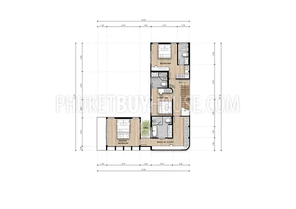 CHA22912: 3-Bedroom Pool Villa for Family Living in Central Phuket, Chalong. 照片 #3