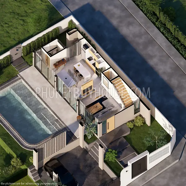 CHA22912: 3-Bedroom Pool Villa for Family Living in Central Phuket, Chalong. 照片 #5